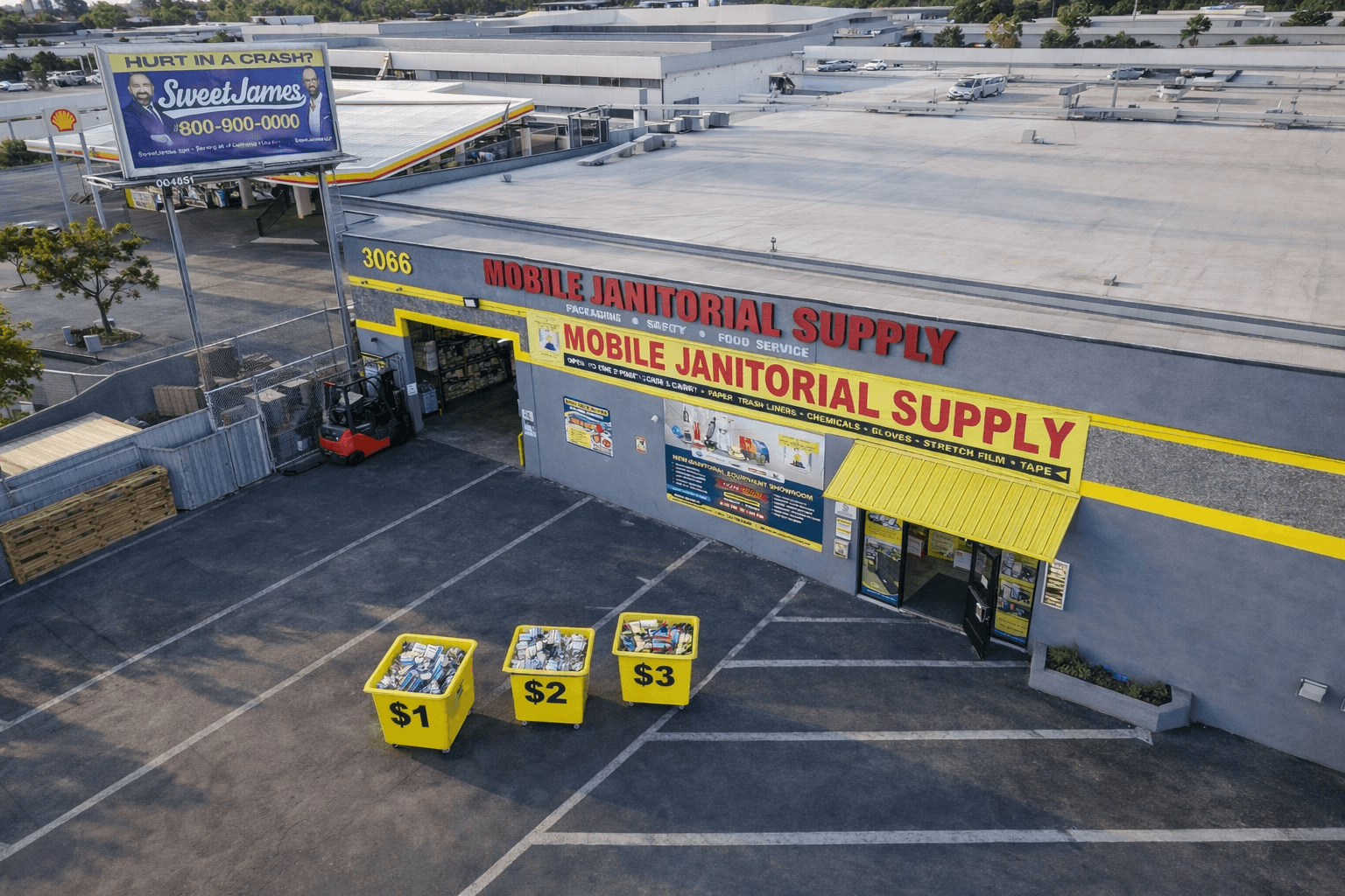 Mobile Janitorial Supply Storefront