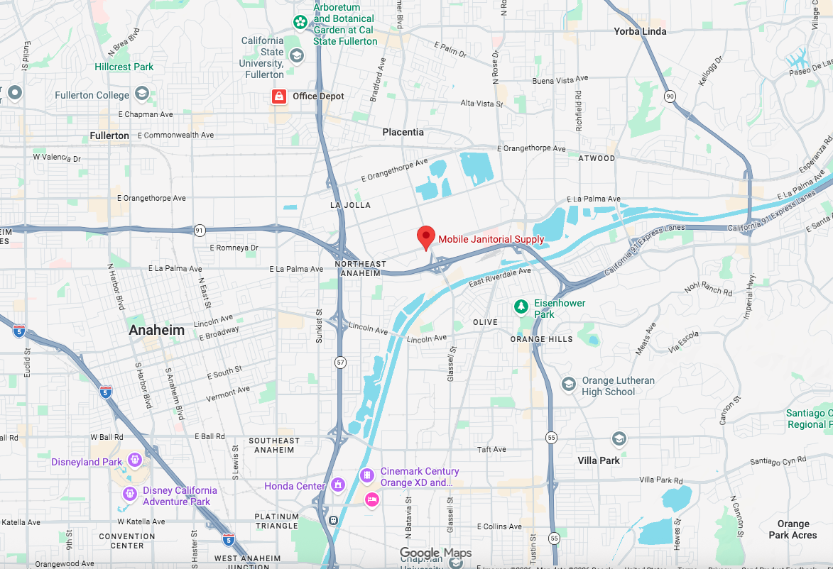 Mobile Janitorial Supply - 3066 E. La Palma Ave, Anaheim, CA 92806